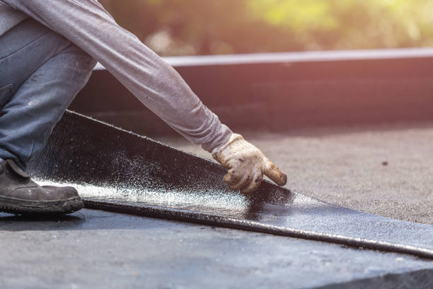 Professional Emergency Waterproofing technician working in Ambler, PA